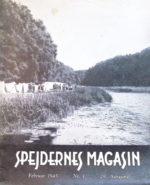 Forside: Spejdernes Magasin 1945 årg  29 nr 1
