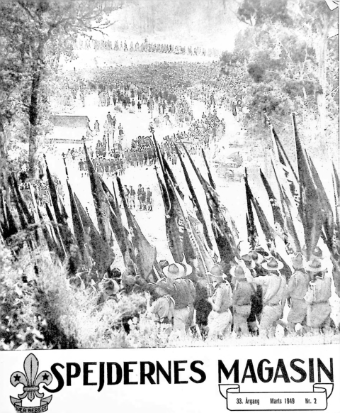 Forside: Spejdernes Magasin 1949 årg  33 nr 2