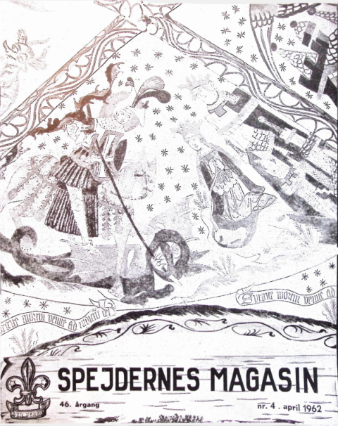 Forside: Spejdernes Magasin 1962 årg  46 nr 4