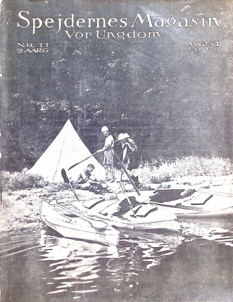 Forside: Spejdernes Magasin 1918 årg 2 nr 11