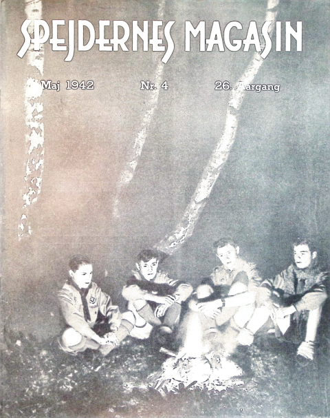 Forside: Spejdernes Magasin 1942 årg  26 nr 4