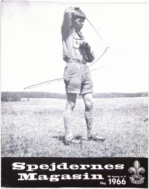 Forside: Spejdernes Magasin 1966 årg  50 nr 5