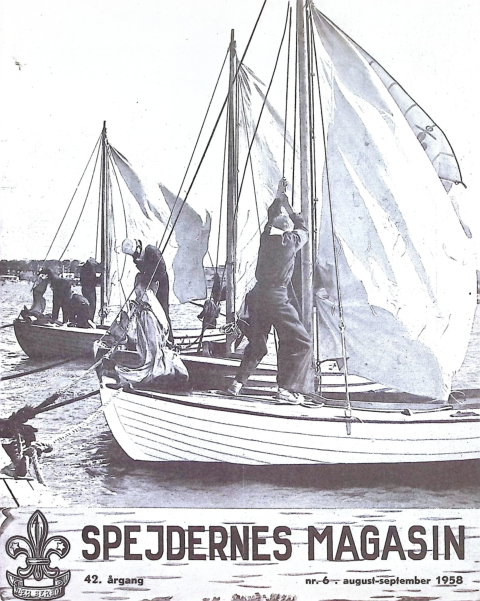 Forside: Spejdernes Magasin 1958 årg  42 nr 6