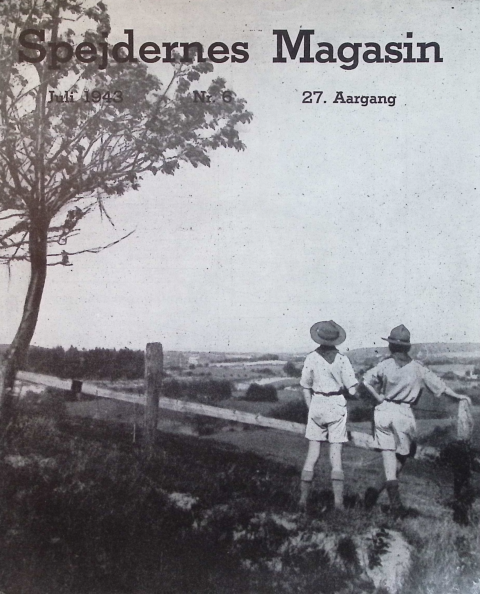 Forside: Spejdernes Magasin 1943 årg  27 nr 6