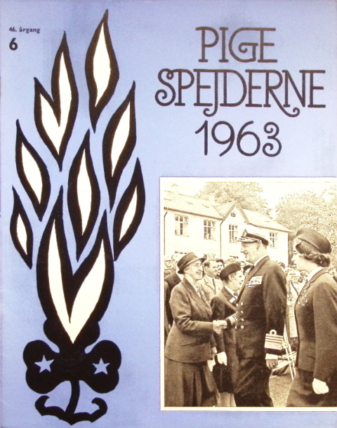 Forside: Pigespejderne 1963 årg 46 nr. 6