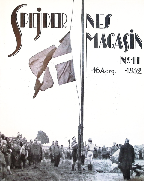 Forside: Spejdernes Magasin 1932 årg  16 nr 11