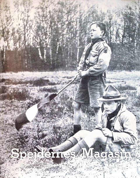 Forside: Spejdernes Magasin 1941 årg  25 nr 8