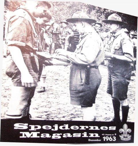 Forside: Spejdernes Magasin 1963 årg  47 nr 9