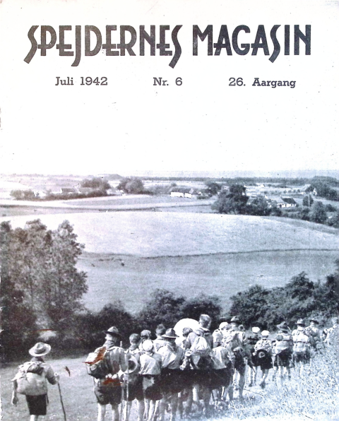 Forside: Spejdernes Magasin 1942 årg  26 nr 6