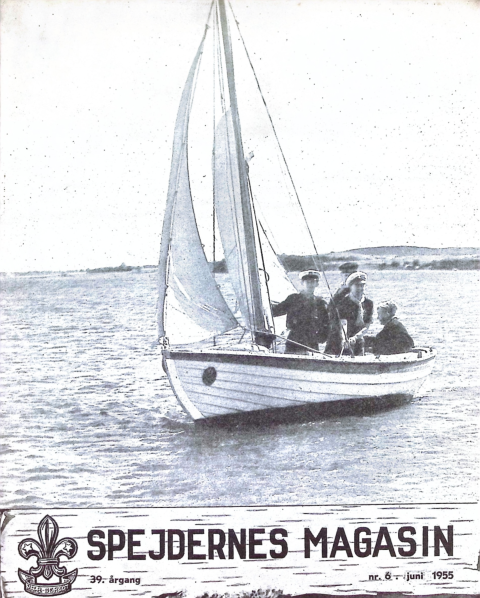 Forside: Spejdernes Magasin 1955 årg  39 nr 6