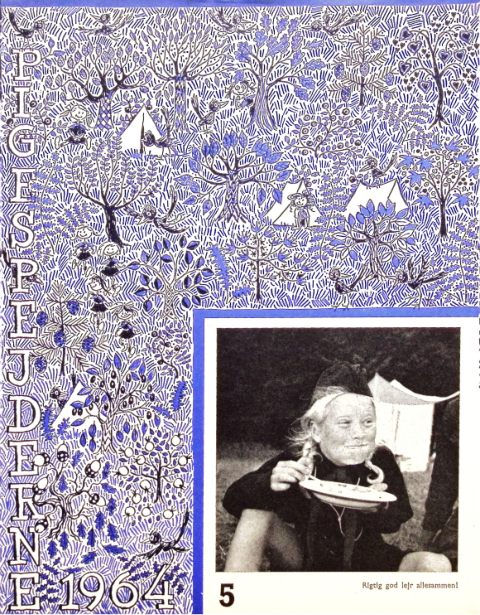 Forside: Pigespejderne 1964 årg 47 nr. 5