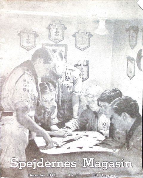 Forside: Spejdernes Magasin 1946 årg  30 nr 10