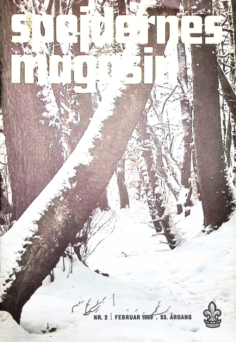 Forside: Spejdernes Magasin 1969 årg  53 nr 2