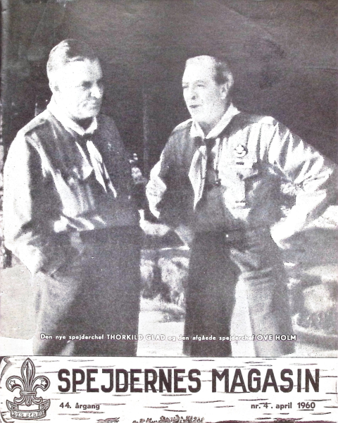 Forside: Spejdernes Magasin 1960 årg  44 nr 4