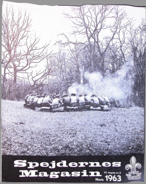 Forside: Spejdernes Magasin 1963 årg  47 nr 3