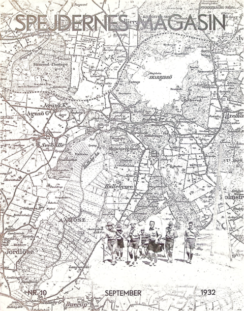 Forside: Spejdernes Magasin 1932 årg  16 nr 10