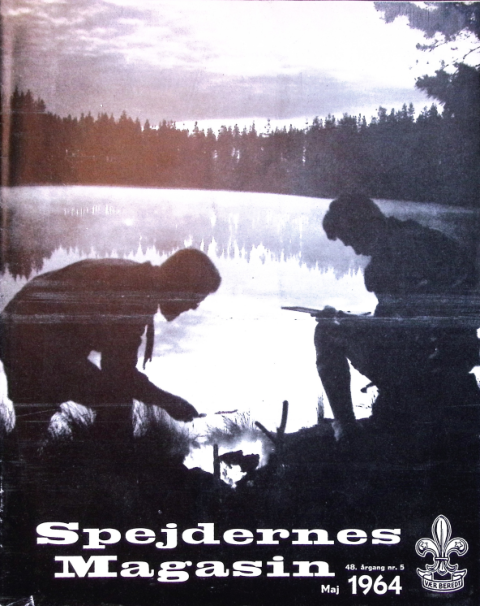 Forside: Spejdernes Magasin 1964 årg  48 nr 5