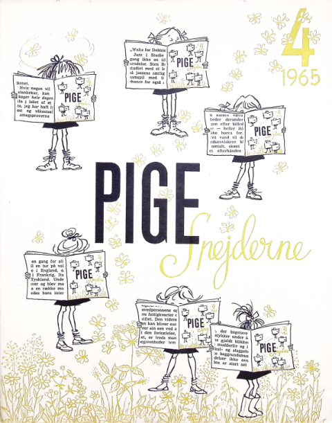 Forside: Pigespejderne 1965 årg 48 nr. 4