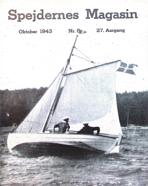 Forside: Spejdernes Magasin 1943 årg  27 nr 8