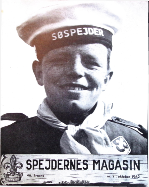 Forside: Spejdernes Magasin 1962 årg  46 nr 7