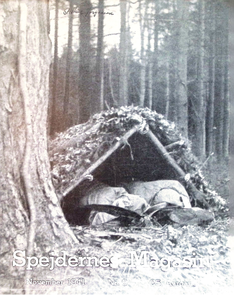 Forside: Spejdernes Magasin 1941 årg  25 nr 9