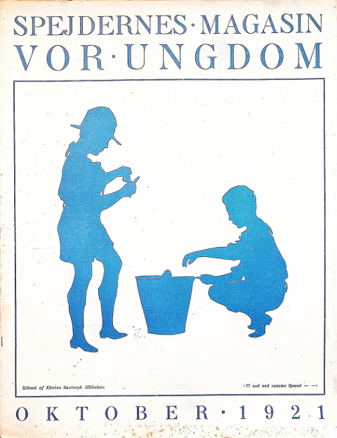 Forside: Spejdernes Magasin 1921 årg  6 nr 2