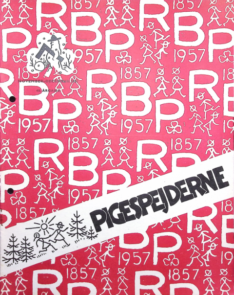 Forside: Pigespejderne 1957 årg 40 nr. 7
