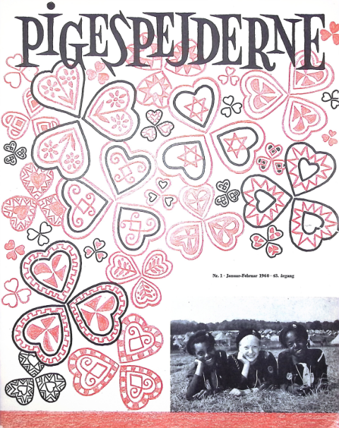 Forside: Pigespejderne 1960 årg 43 nr. 1