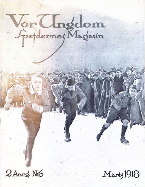 Forside: Spejdernes Magasin 1918 årg 2 nr 6