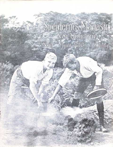 Forside: Spejdernes Magasin 1919 årg 3 nr 9