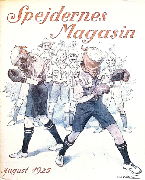 Forside: Spejdernes Magasin 1925 årg  9 nr 11