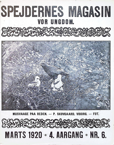Forside: Spejdernes Magasin 1920 årg 4 nr 6