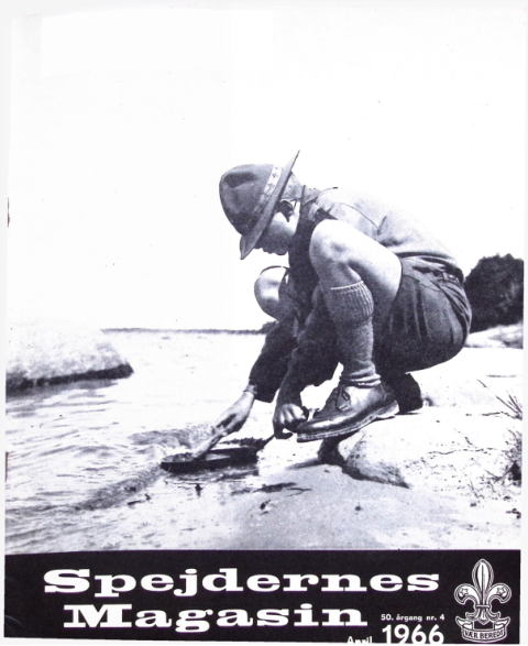 Forside: Spejdernes Magasin 1966 årg  50 nr 4