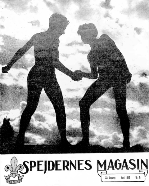 Forside: Spejdernes Magasin 1949 årg  33 nr 5