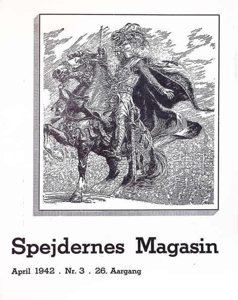 Forside: Spejdernes Magasin 1942 årg  26 nr 3